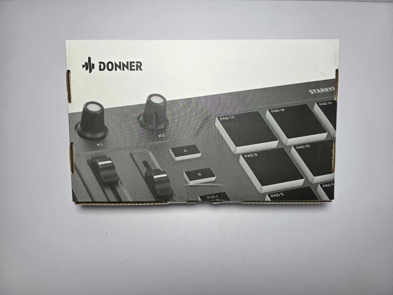 Драм-машина Donner STARRYPAD MIDI — 16 педів, MIDI-контролер