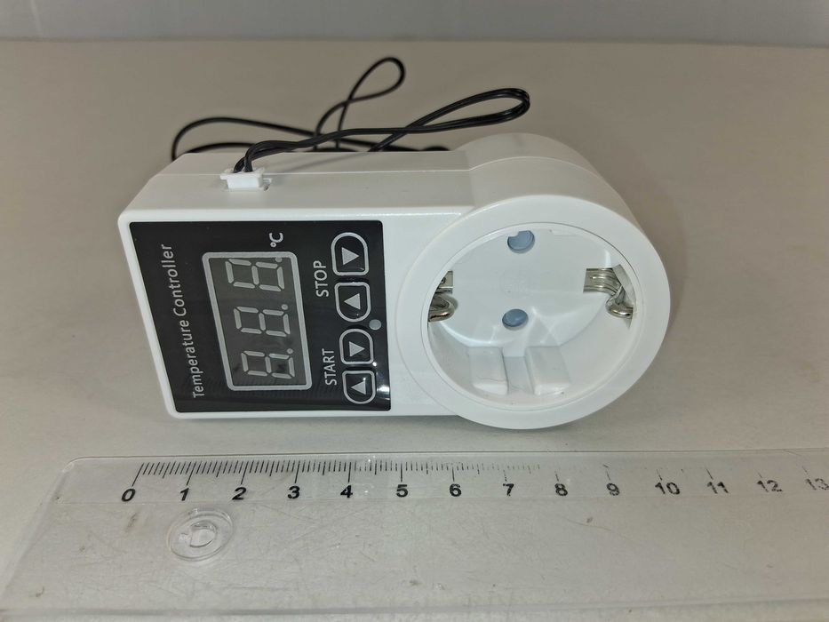 N234 Cyfrowy Termostat Gniazdkowy Regulator Temperatury 10A Sonda