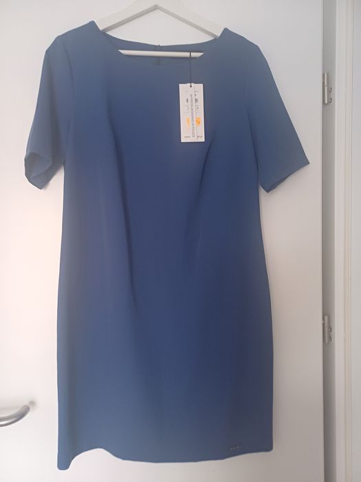 Nowa sukienka granatowa 40