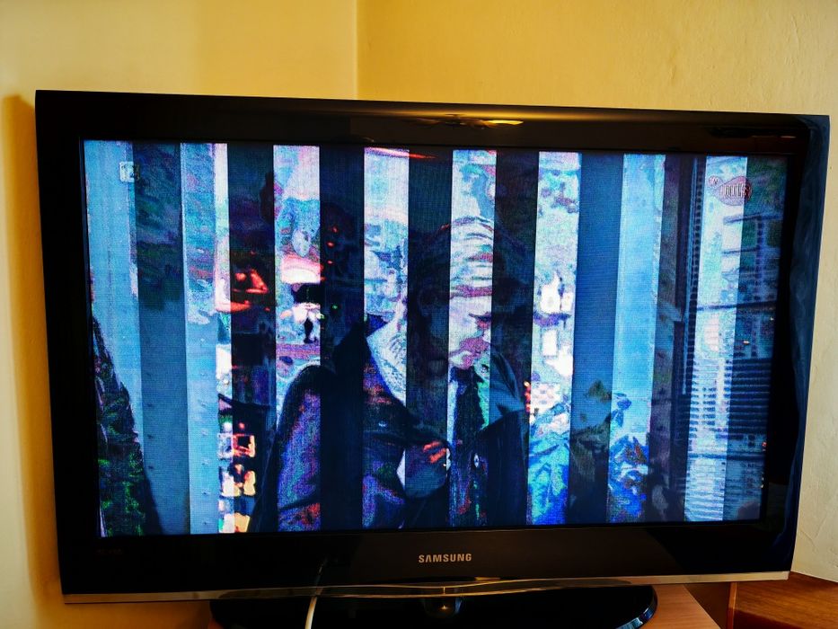 Tv telewizor lcd Samsung LE37A551P2R 37 cali uszkodzony