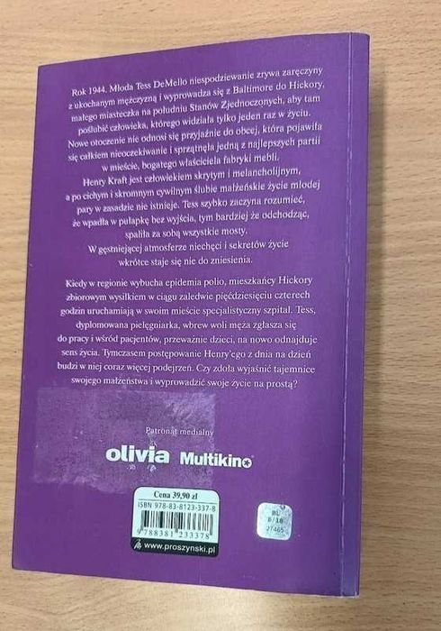 Diane Chamberlain - książka obyczajowa Skradzione małżeństwo, powieść