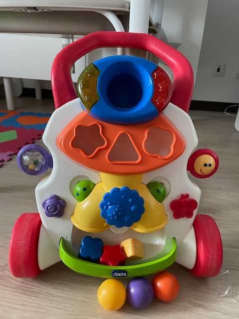 Chicco Andador Primeiros Passos Musicais Red
