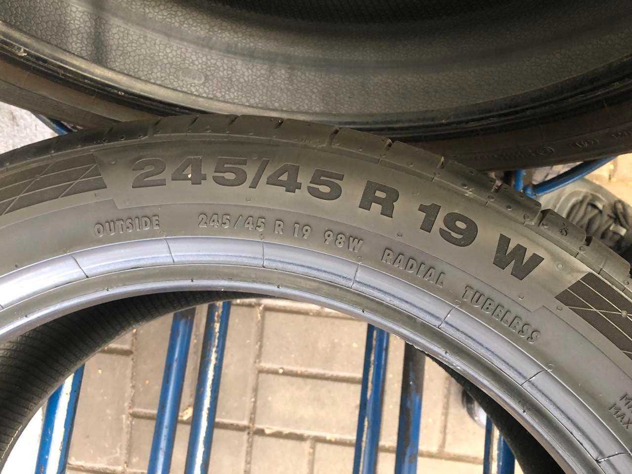 opony letnie 245/45r19 CONTINENTAL 2018