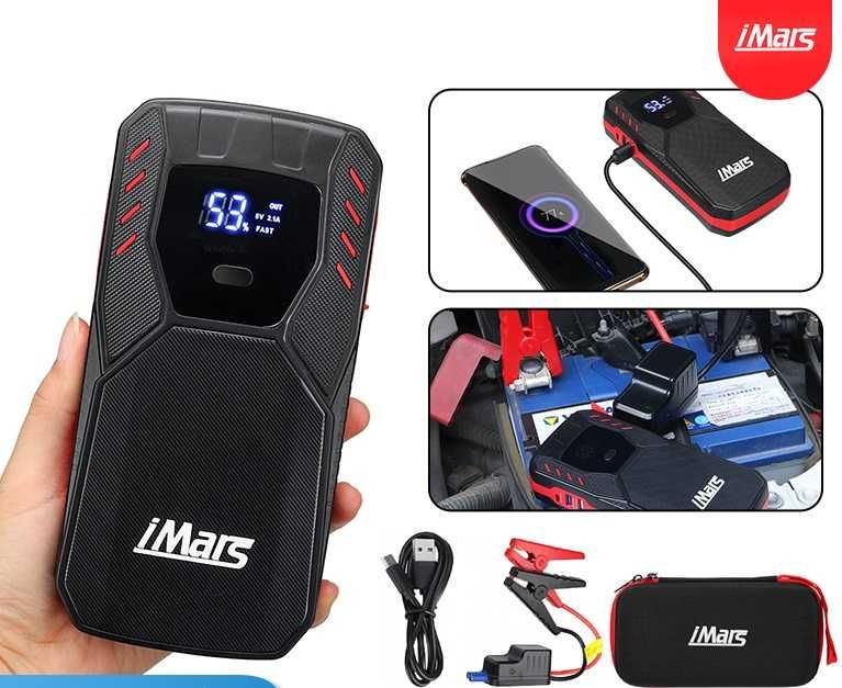 Booster Arranque * 18000mAh * 1500A * Carga Rápida * À Prova de Fogo