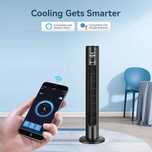 Wentylator kolumnowy WiFi Aigostar Ross Smart 330100A42 czarny