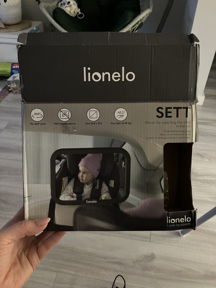 Lusterko do obserwacji dziecka Lionelo Sett 360
