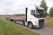 Volvo FH 500  Autotransporter, Laweta, Przewóz maszyn, Volvo FH 500