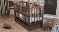 Кроватка для новонароджених ! Ліжечко Букове ; Ліжко для Немовлят