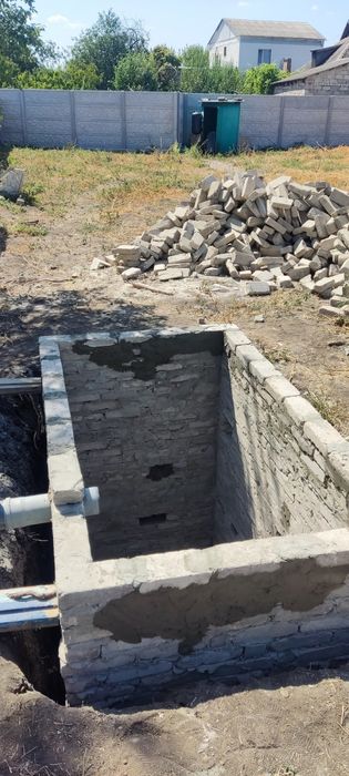 Сливная, выгребная яма, септик