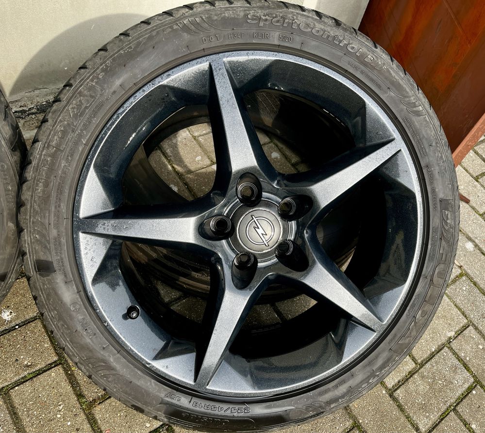 Alufelgi 18” + opony 225/45, 5x110 gwiazdy, gratis opona