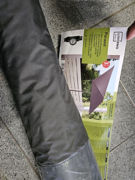 Nowy parasol przeciesłoneczny