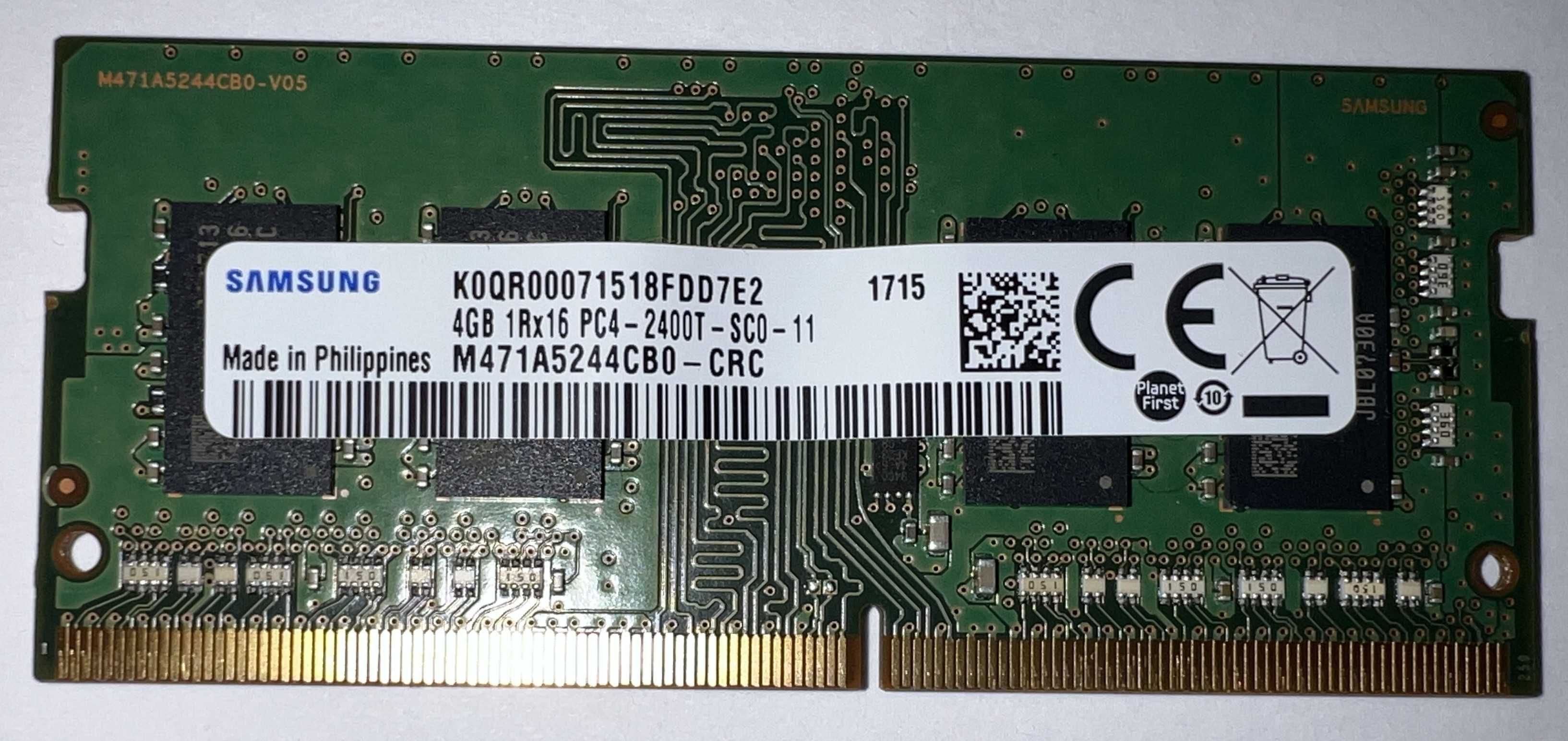 Samsung 4GB DDR4 2400MHz SODIMM M471A5244CB0-CRC