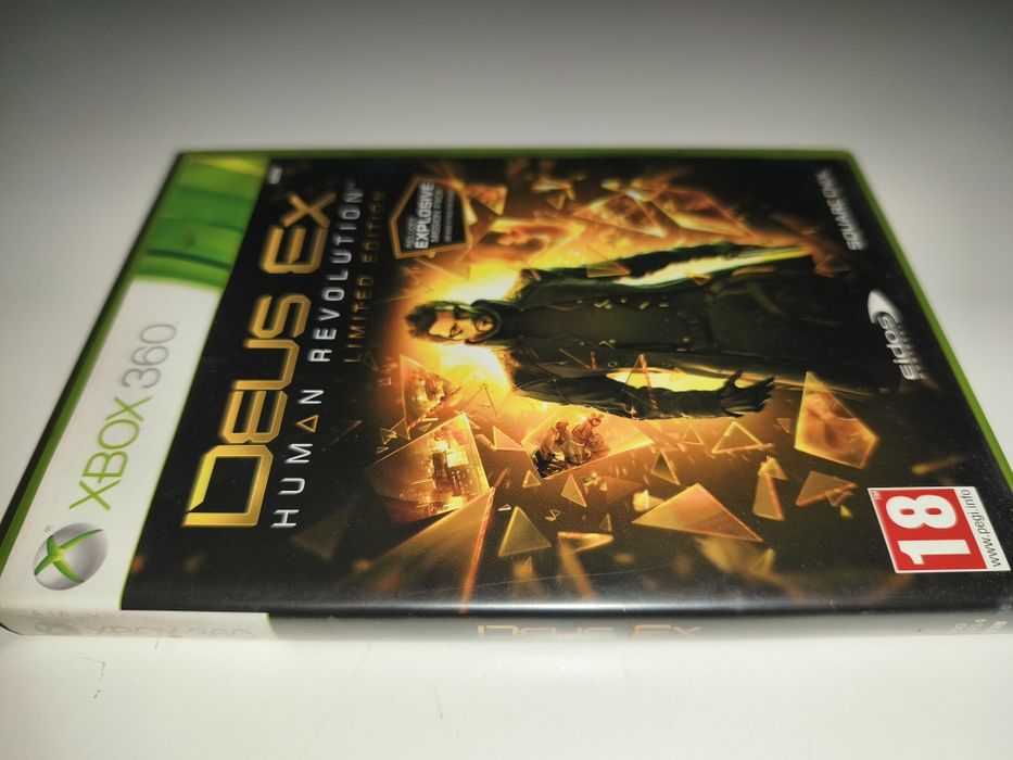 Gra Xbox 360 Deux Ex gry Mafia Crash Spyro Rayman Sonic GTA V