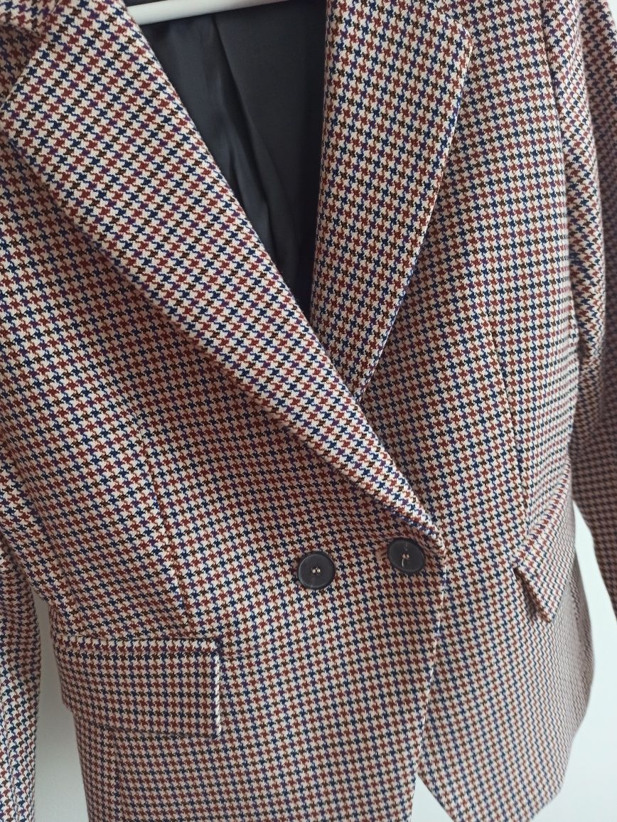 Marynarka Mango XS 34 Stan jak nowy Pepitka