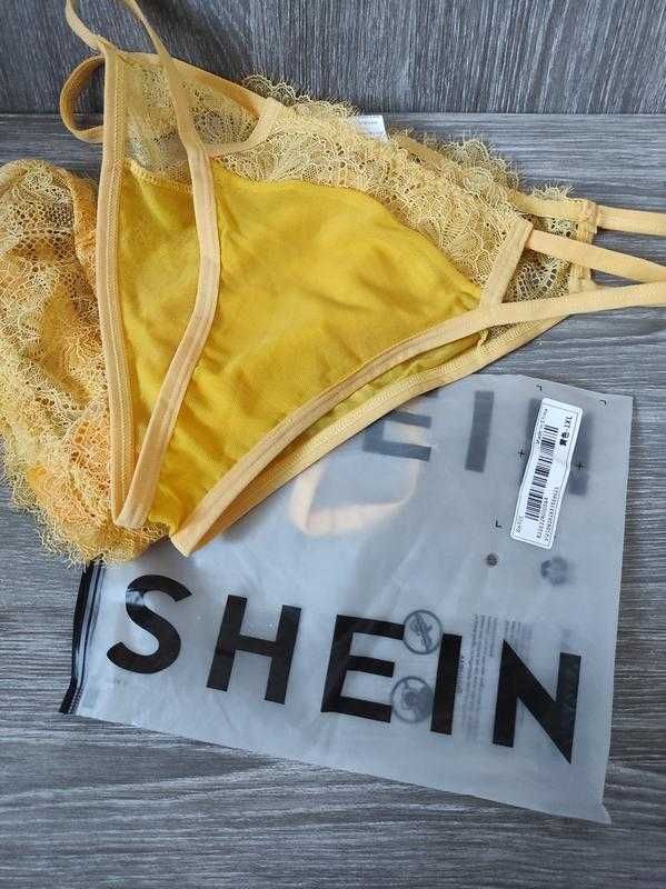 Сексуальний комплект нижньої білизни shein plus size 3 xl