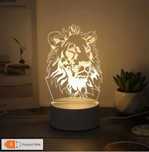 Lampa Nocna Lew zasilana przez USB