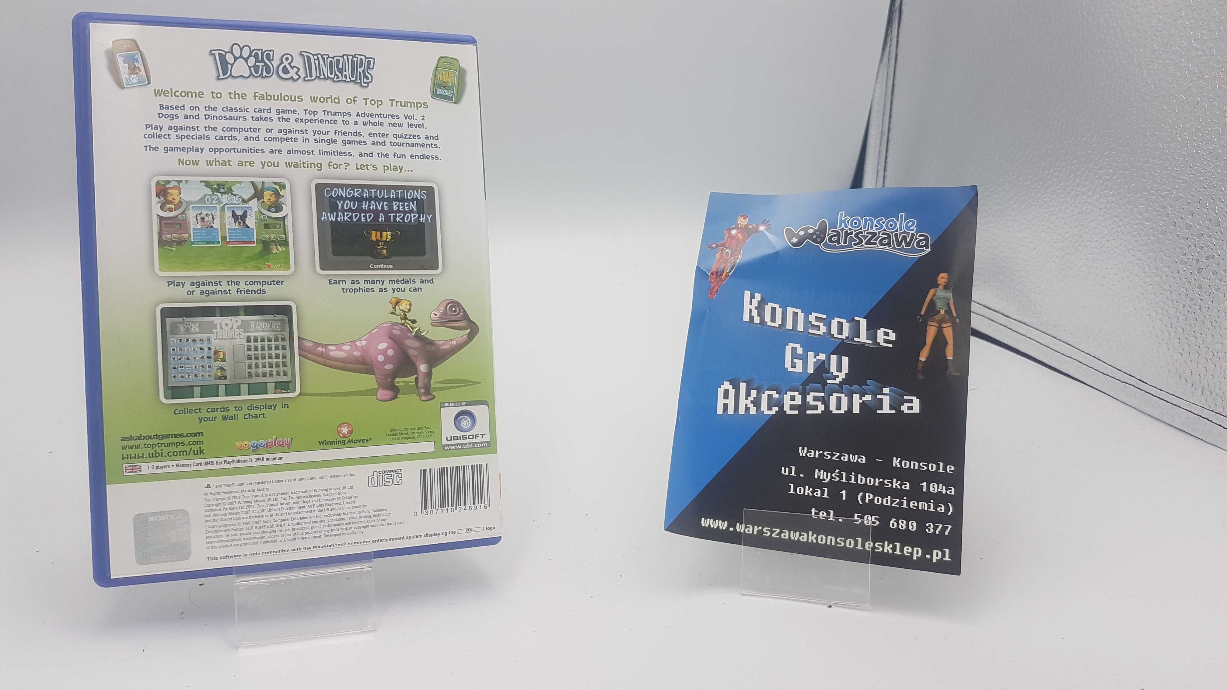 Top Trumps: Dogs and Dinosaurs PS2 Sklep/Wysyłka/Wymiana