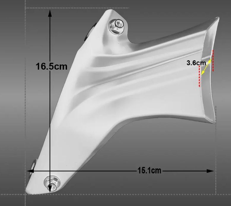 Kanały Chłodzenie Hamulców Przód Układ Chłodzenia Powietrzem Wloty