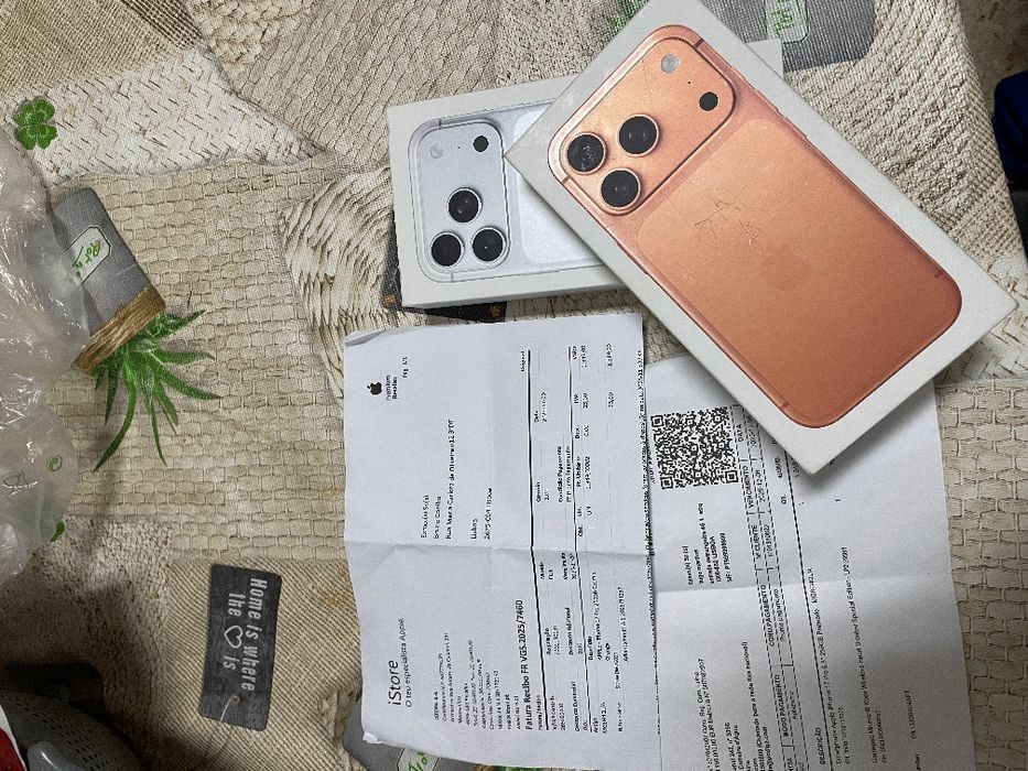 Iphone 17 pro prata selado 256Gb, 17 pro cosmic orage 2 dias de uso