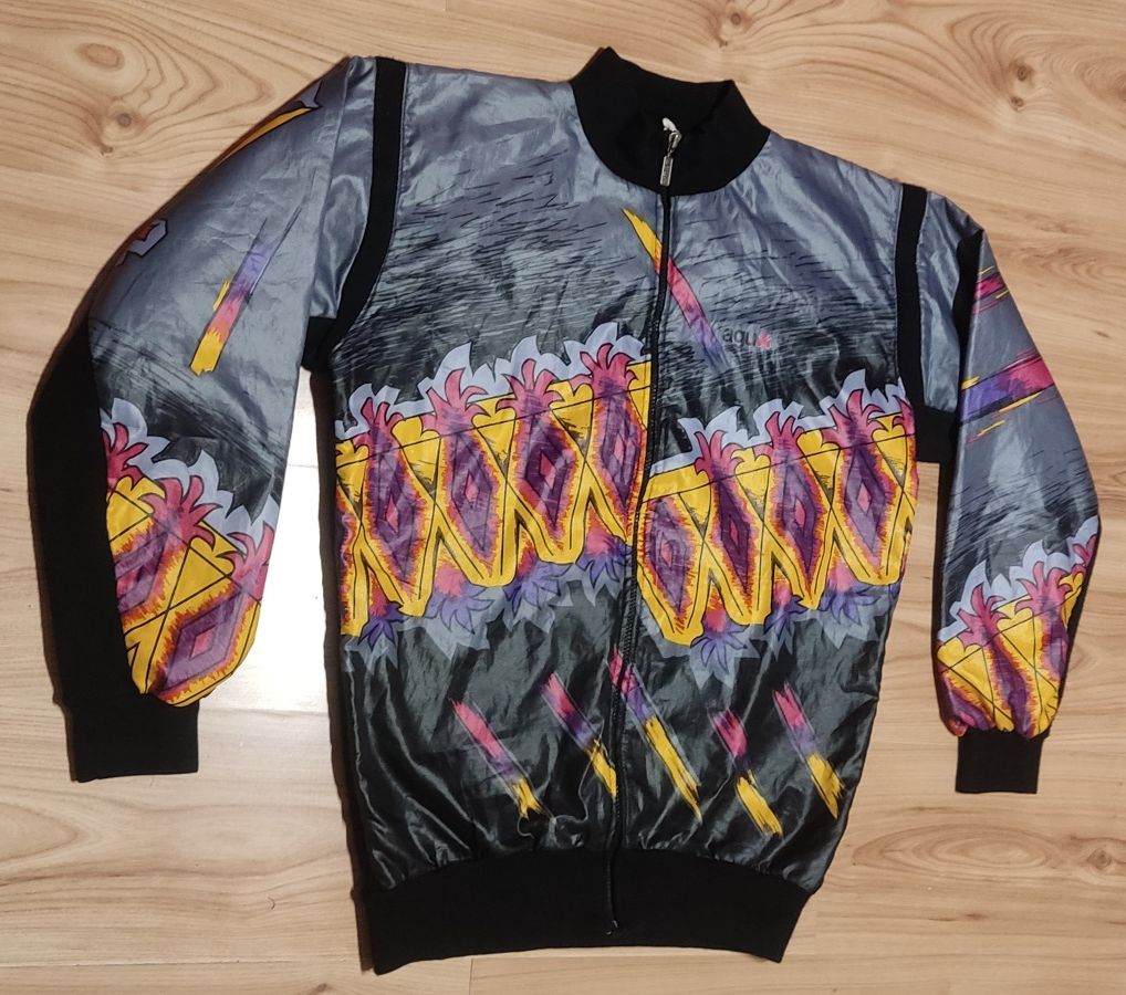 Retro mtb szosa Kurtka AGU ocieplana Italy XL