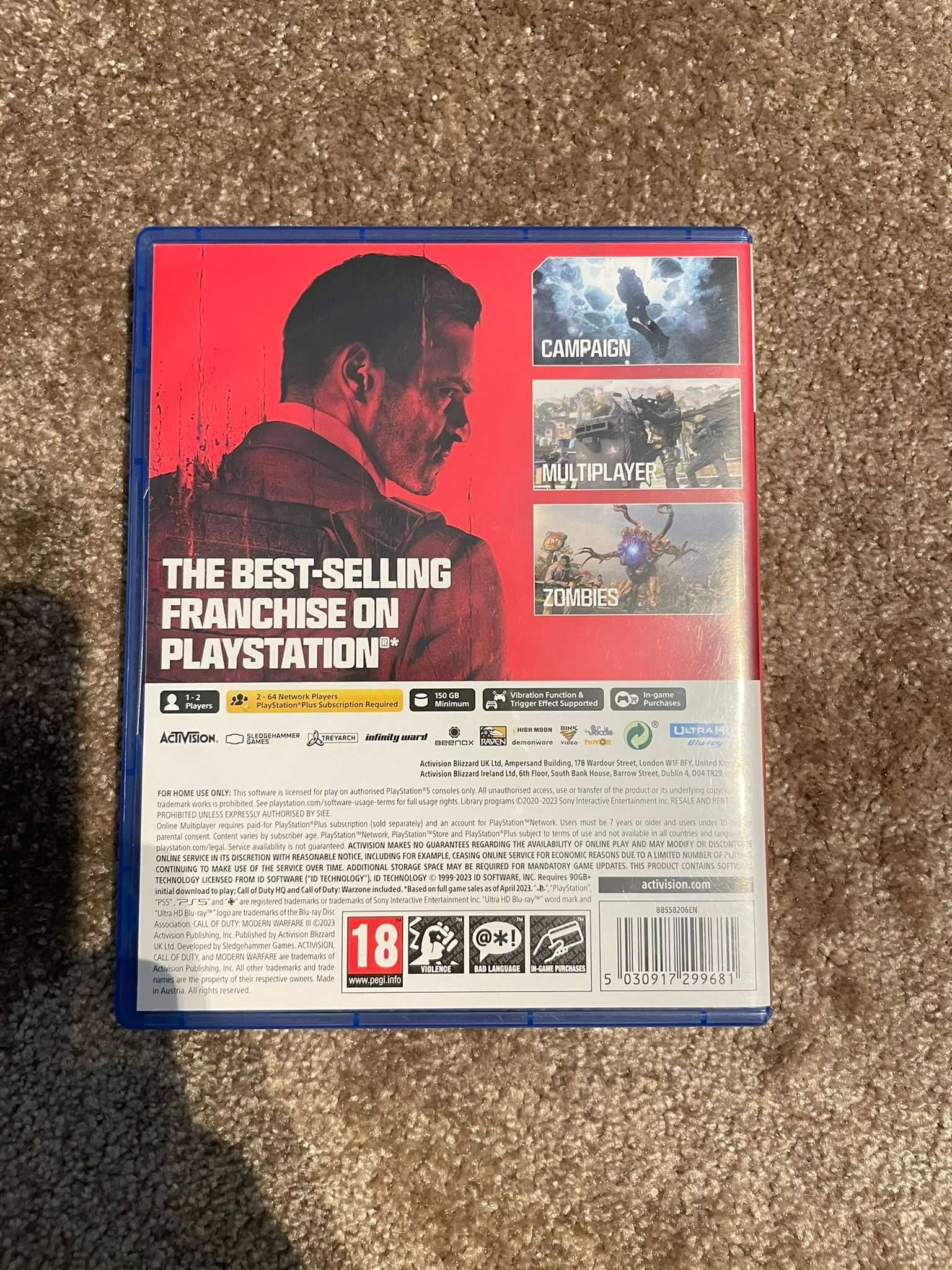 Call of Duty MW3 PS5
