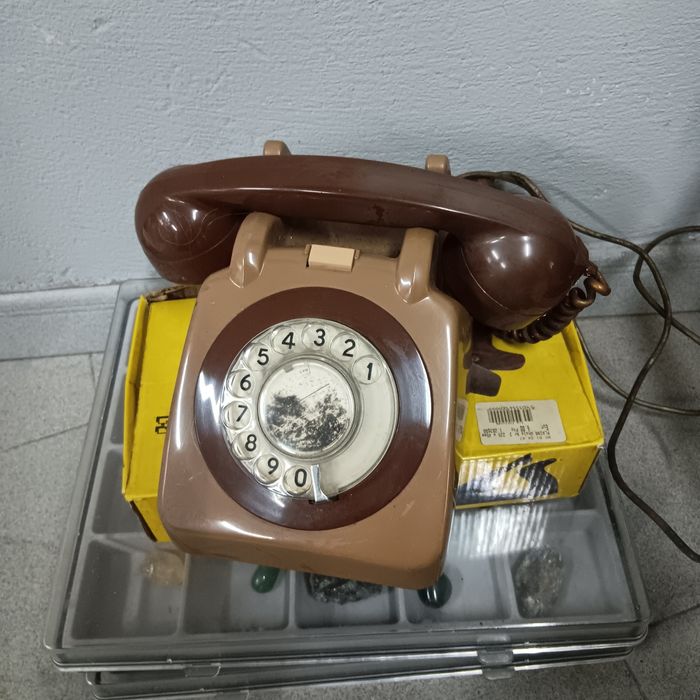Telefone antigo decoração