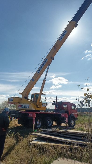 Оренда автокрана-25-18т/22м -Послуги
