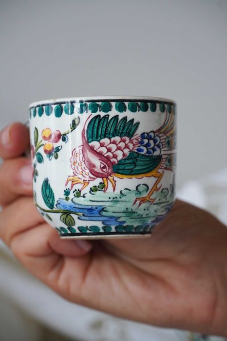 Serviço de café vintage da Fábrica  do Outeiro