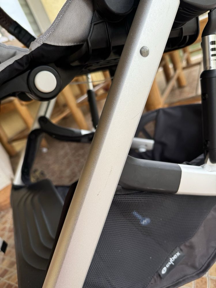 ТЕРМІНОВО сайбекс cybex balios s lux, 2 в 1, lava grey