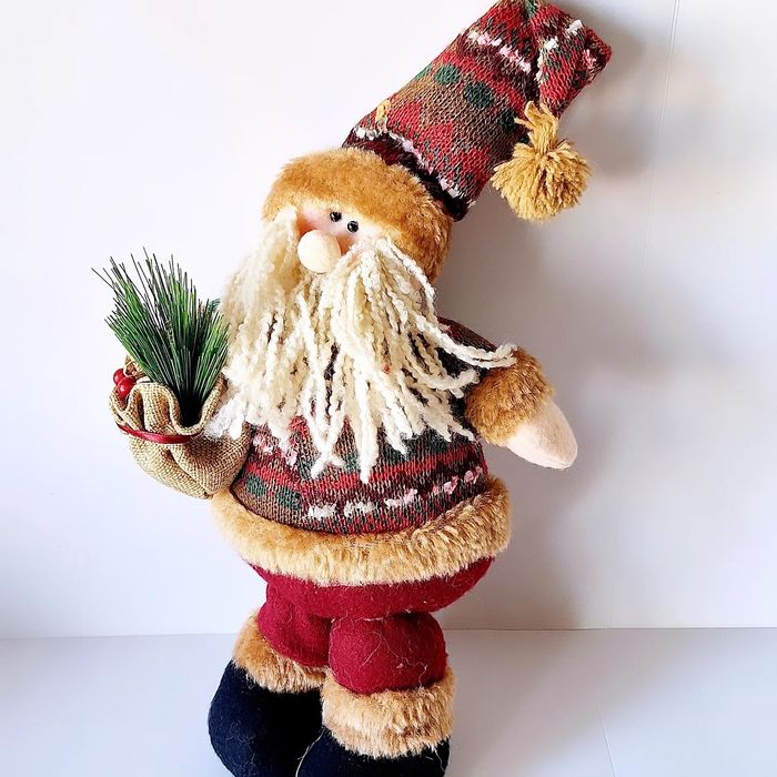 М'які різдвяні Санта Клауси.Різдвяний Санта