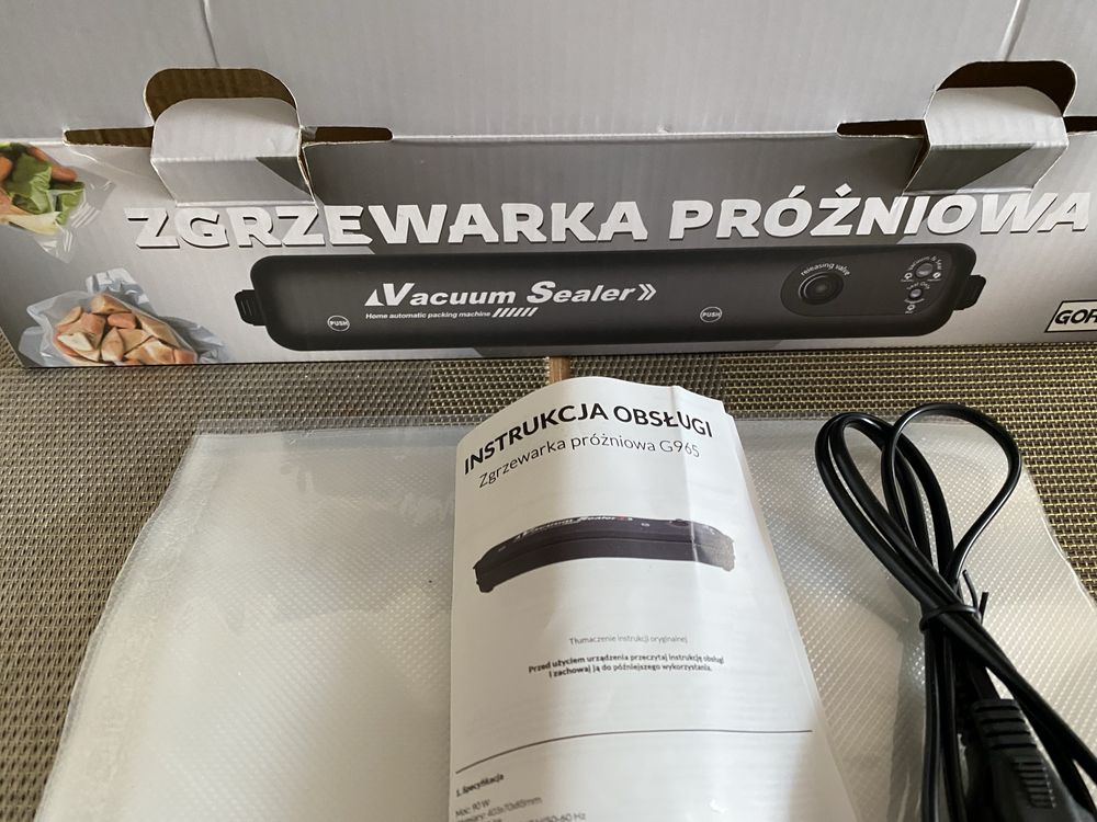 Zgrzewarka prozniowa plus 10 workow