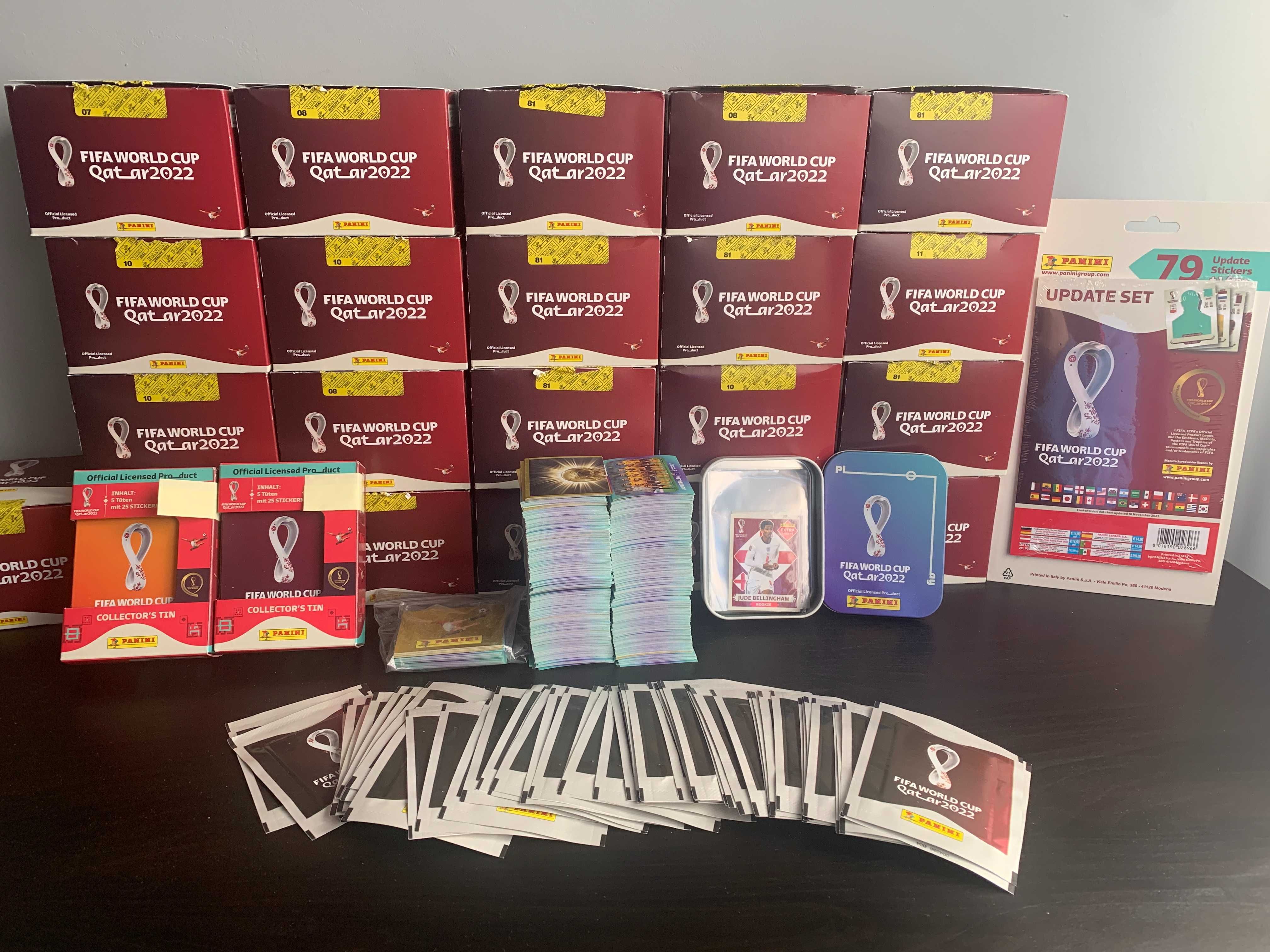 Mundial 2022 (Qatar - Panini) 326 Cromos dif. - Caderneta - Extras