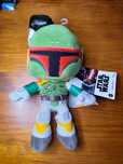 Peluche Star Wars Boba Fett Novo com etiqueta Tamanho 20 cm