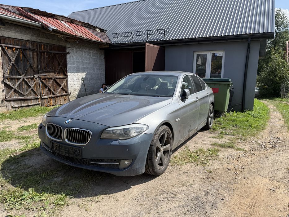 Bmw seria 5 f10 525d 2010r Anglik-uszkodzony silnik