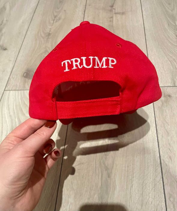 Make America Great Again MAGA Donald Trump czerwona czapka z daszkiem