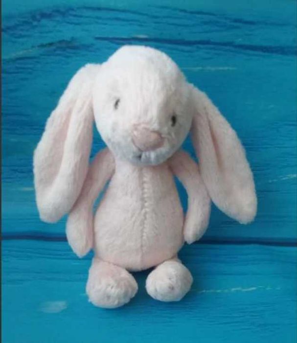 М'яка іграшка Блідо-рожевий зайчик фірми Jellycat