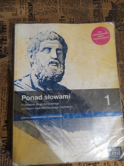 Ponad słowami 1  zakres podstawowy i rozszerzony