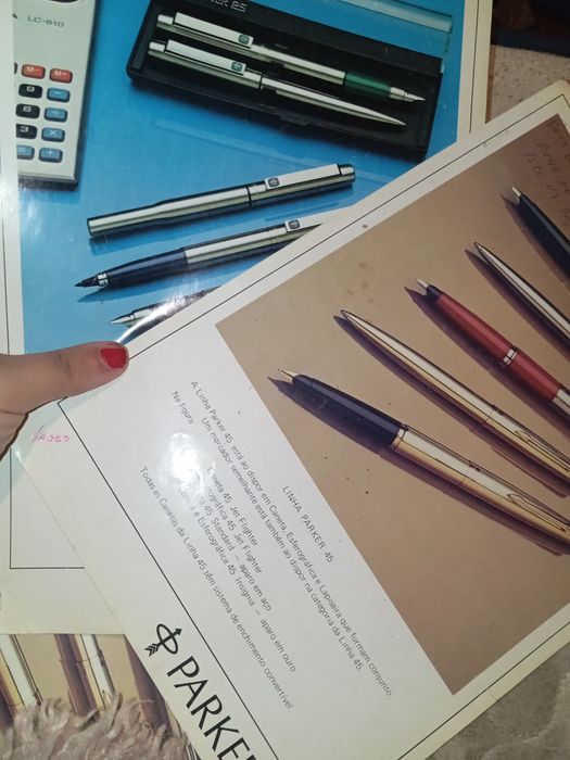 Dois folhetos da Parker