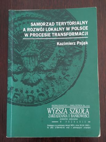 „Samorząd terytorialny a rozwój w Polsce w procesie transformacji”