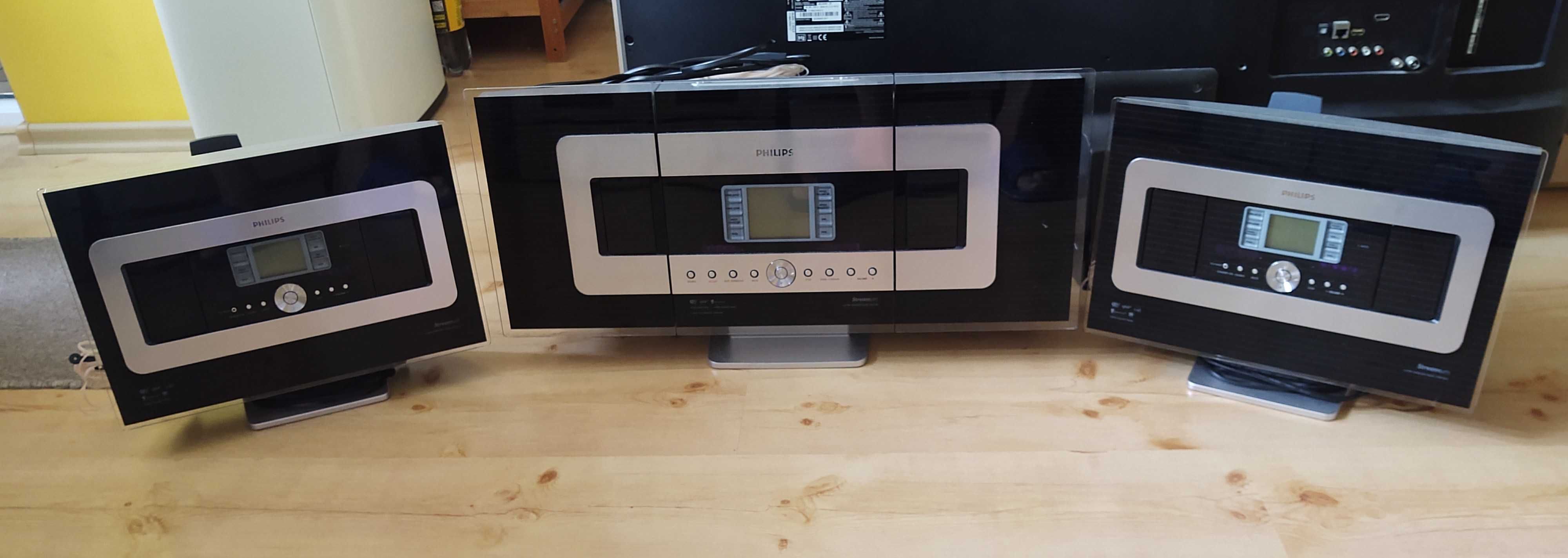 Philips WAC700/22 i WAS700/22(2 sztuki)-system multimedialny