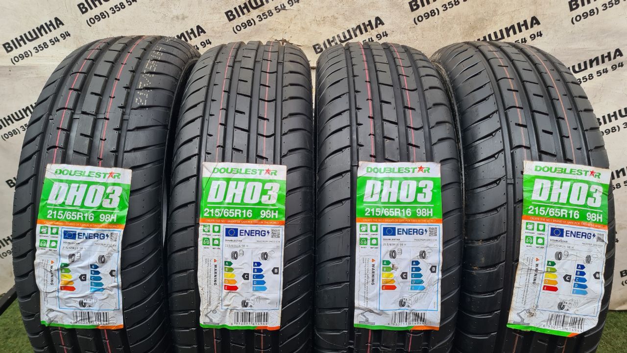 Шини 215/65 R 16 Doublestar MAXIMUM DH03. Літо. Нові колеса склад.