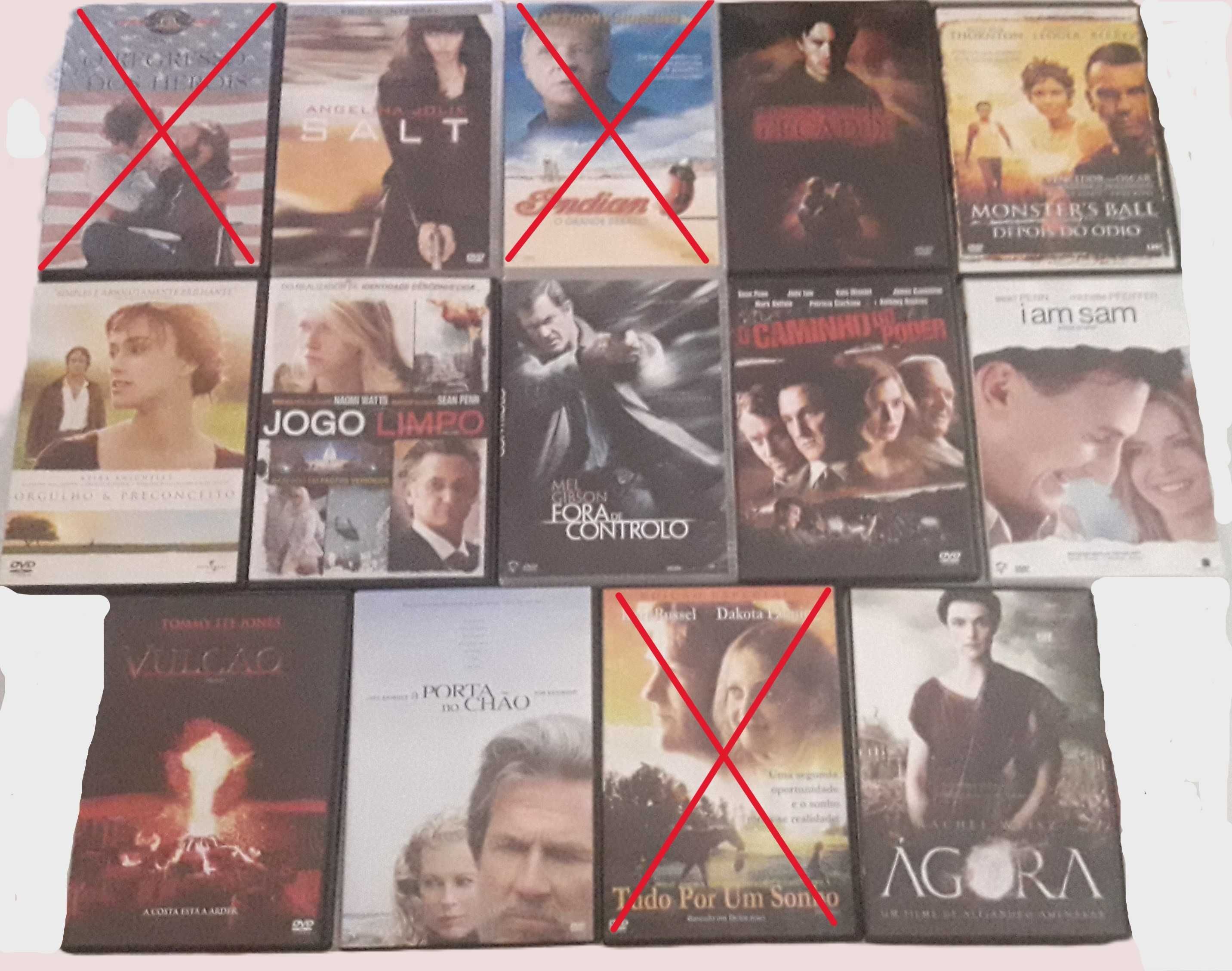 DVD's - Vários - como novos
