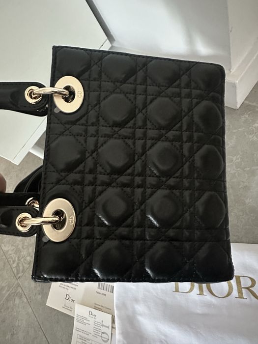 Lady Dior Small My ABCDior Bag Torebka czarna Nowa Nr seryjny