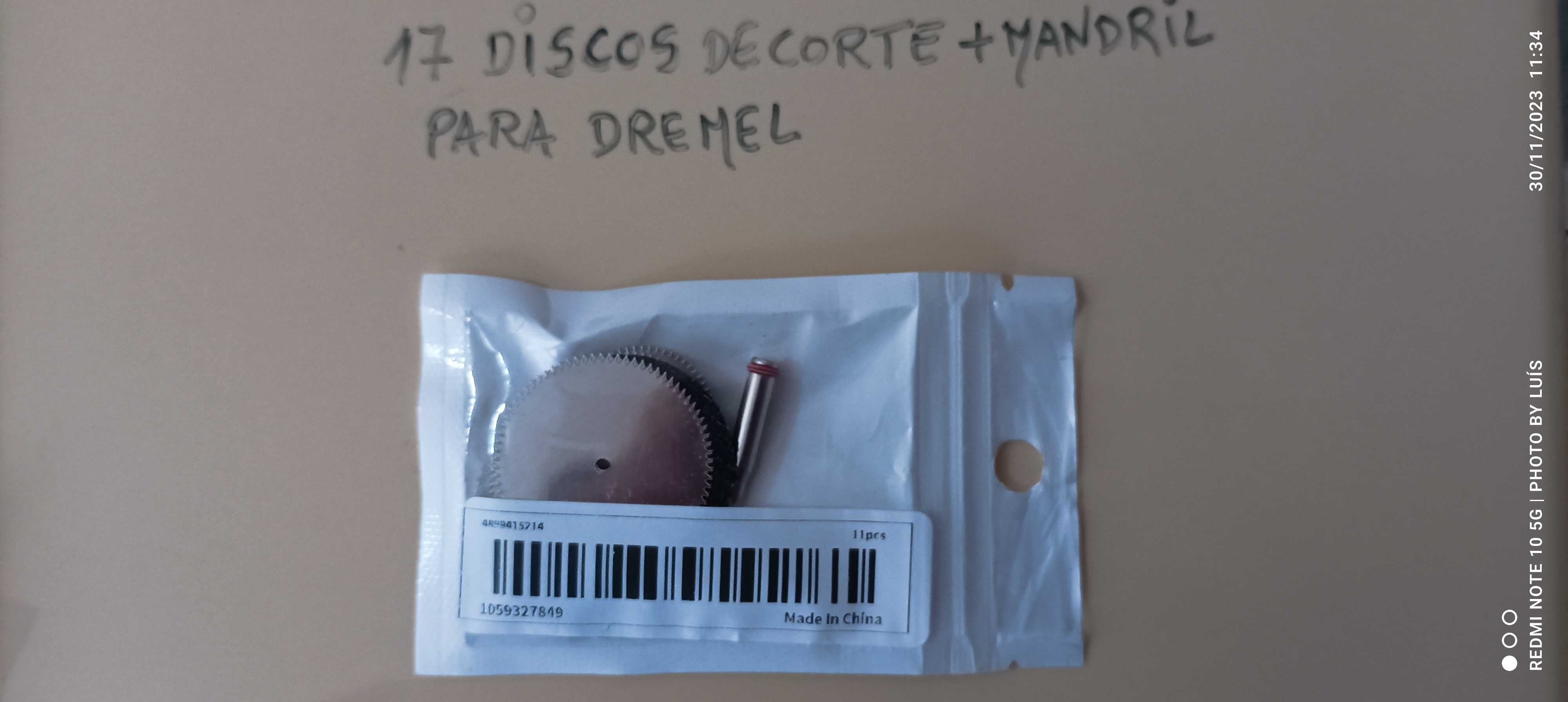 17 Discos de corte Dremel