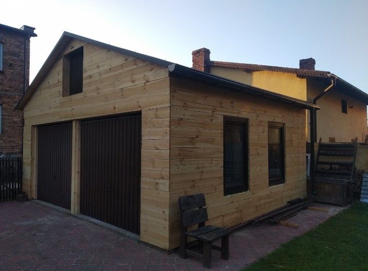 Domek drewniany,Taras drewniany,,Pergola,Garaż,Wiata garażowa