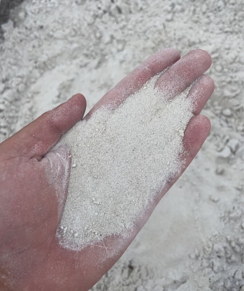 Biały PIACH KWARCOWY Kamień do Akwarium Piasek Podłoże Grys Zasypka