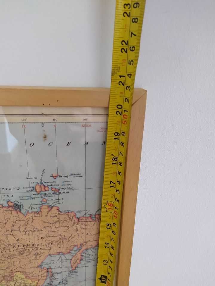 Quadro Mapa Mundo Antigo