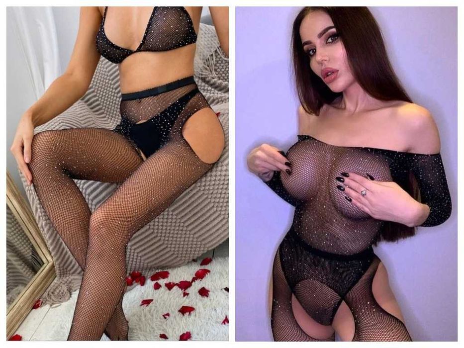 Чулки колготки стразы, сексуальное, эротическое белье, колготы білизна