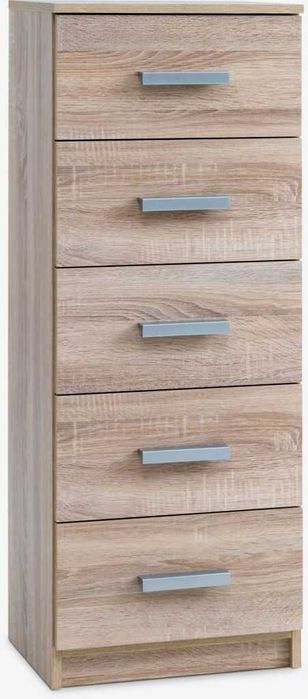 TAPDRUP 5 шухляд, світлий дуб, Jysk