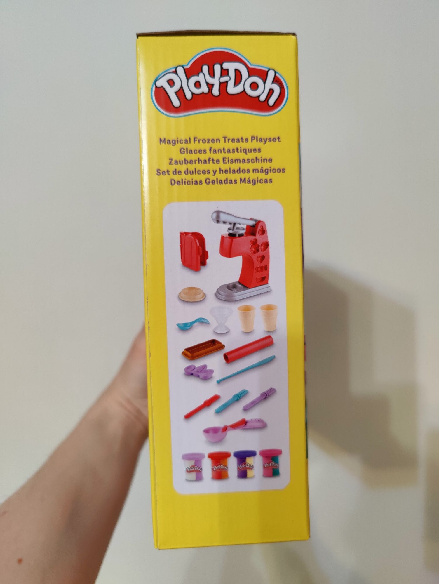 Nowa magiczna lodziarnia lody włoskie i desery Play Doh ciastolina